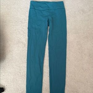 Athleta Kids Teal Leggings
